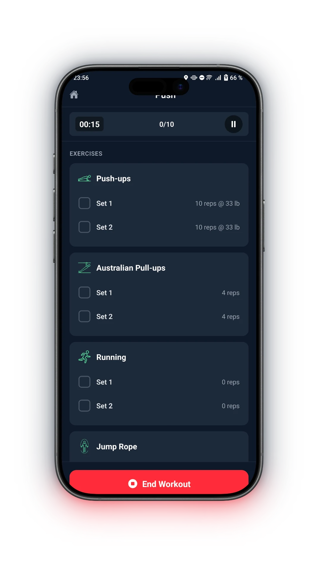 Onbars app screenshot