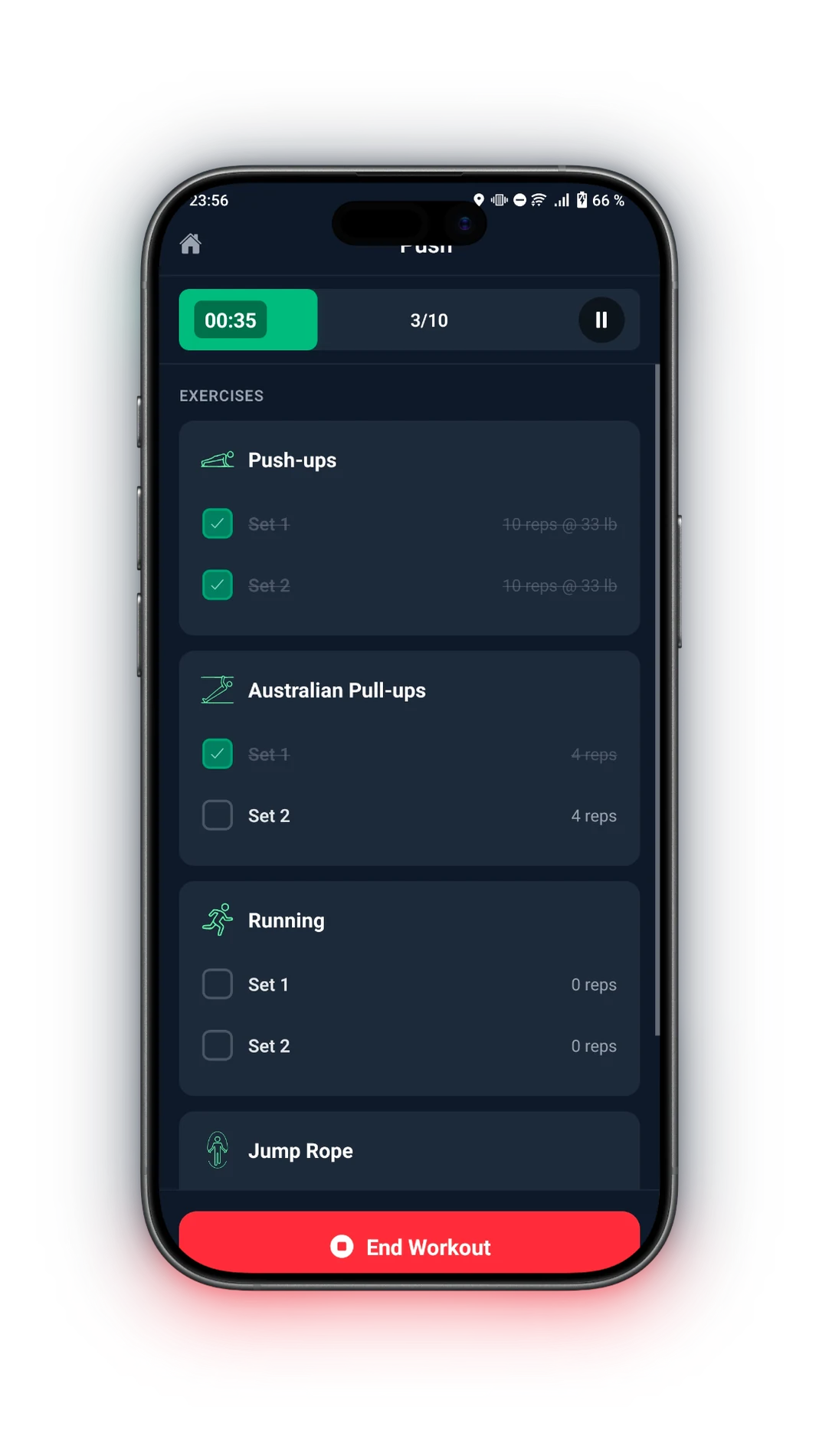Onbars app screenshot